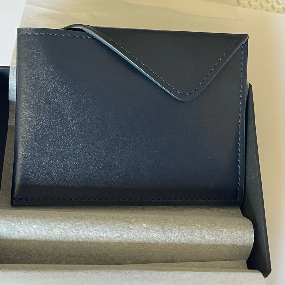 Bespoken navy card holder